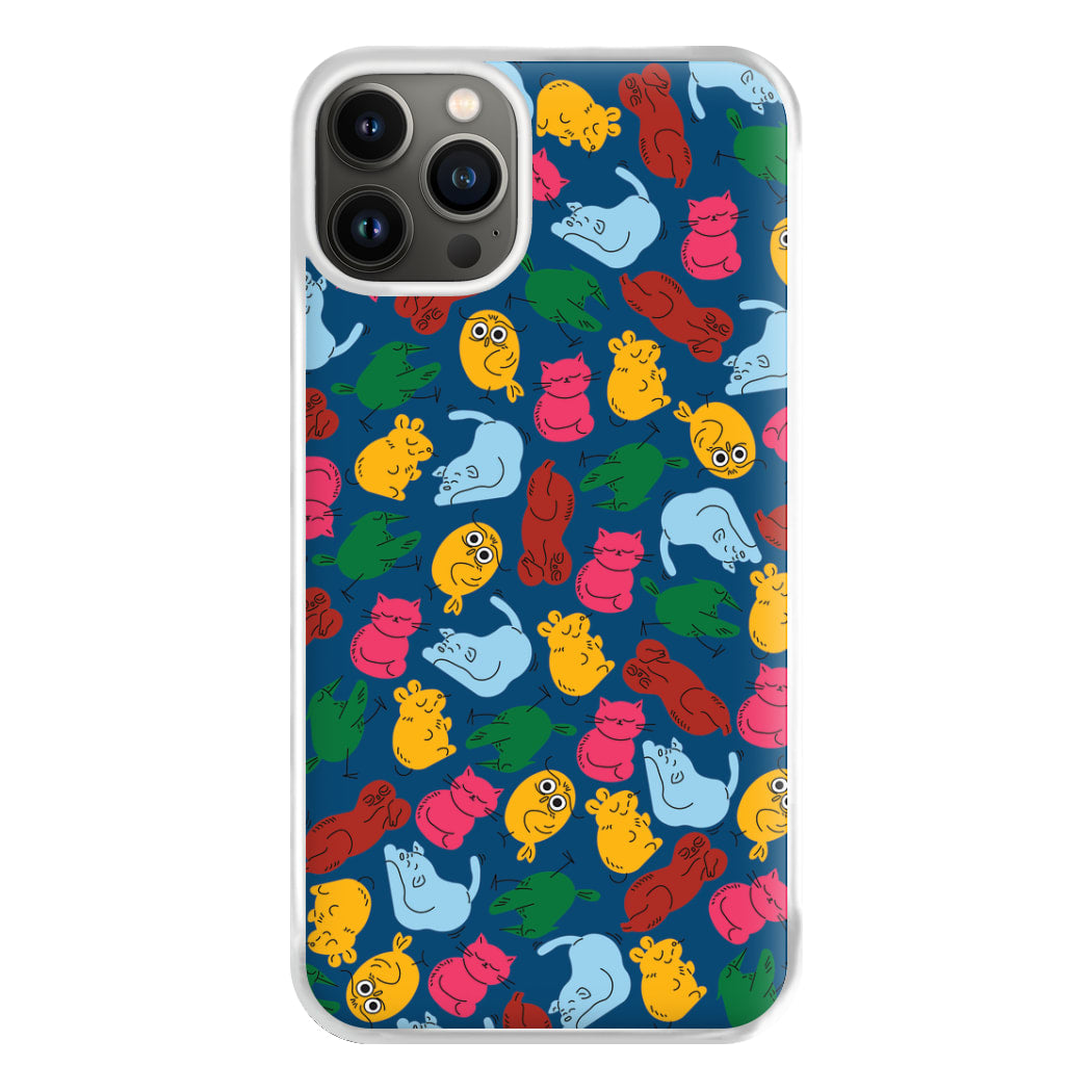 Animal Doodles - Chamberlain Phone Case for iPhone 13