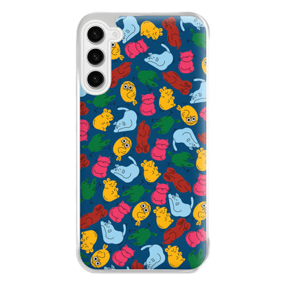 Animal Doodles - Chamberlain Phone Case for Galaxy S23FE