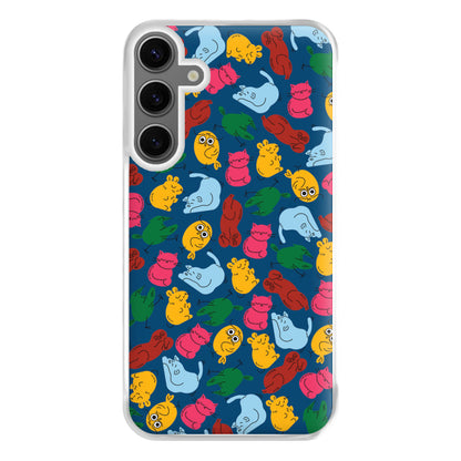 Animal Doodles - Chamberlain Phone Case for Galaxy S24FE