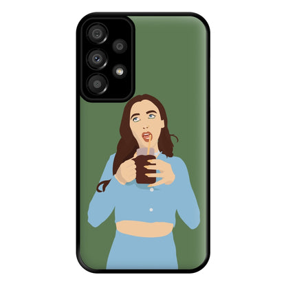 Drinking Coffee - Chamberlain Phone Case for Galaxy A33