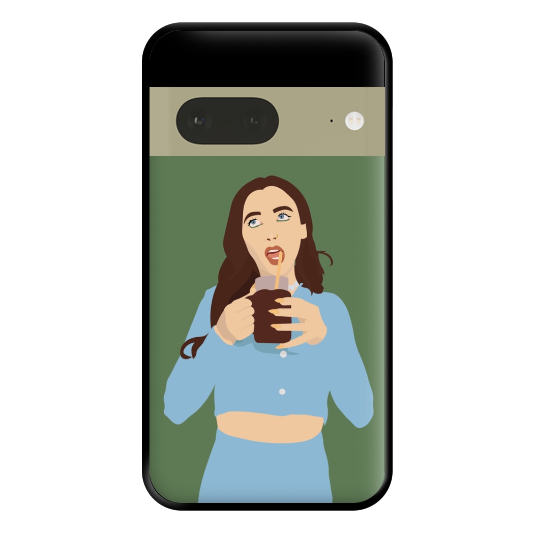 Drinking Coffee - Chamberlain Phone Case for Google Pixel 7a