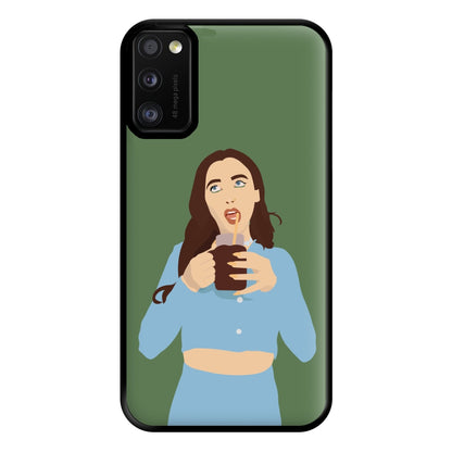 Drinking Coffee - Chamberlain Phone Case for Galaxy A41