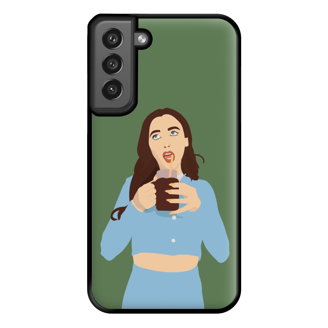 Drinking Coffee - Chamberlain Phone Case for Galaxy S21FE