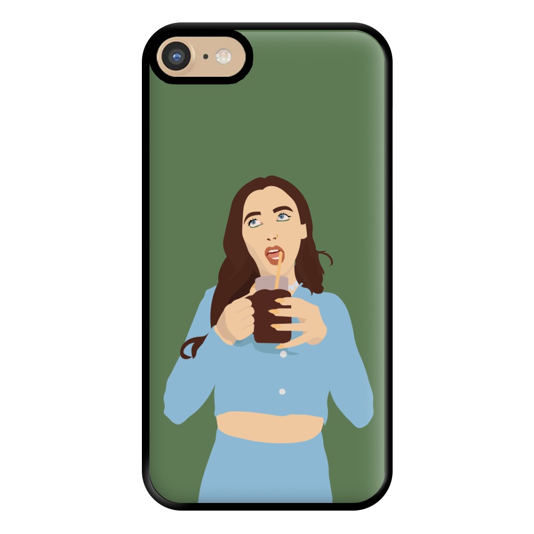 Drinking Coffee - Chamberlain Phone Case for iPhone 6 / 7 / 8 / SE