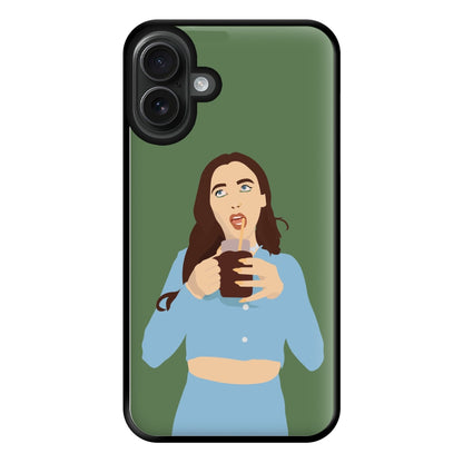 Drinking Coffee - Chamberlain Phone Case for iPhone 16 Plus