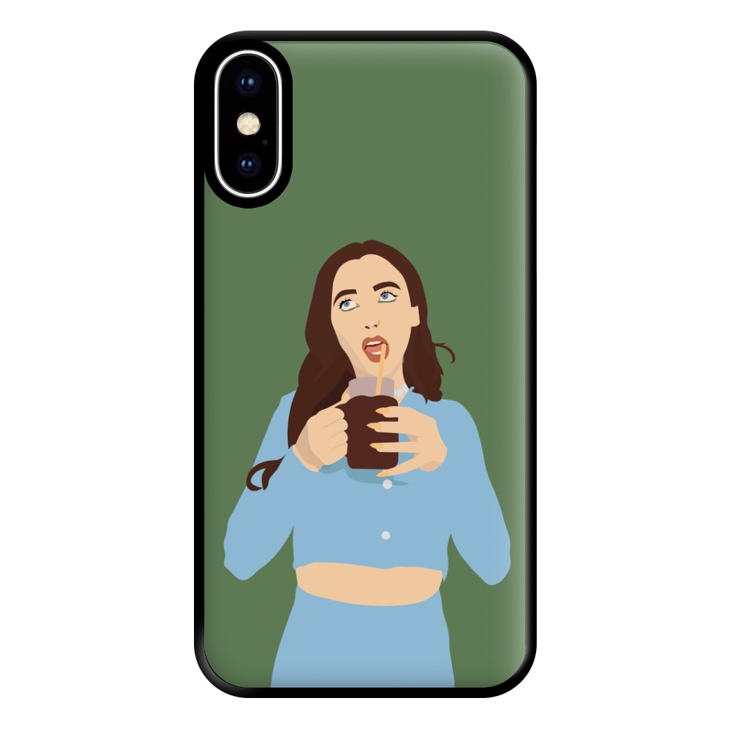 Drinking Coffee - Chamberlain Phone Case for iPhone XS Max