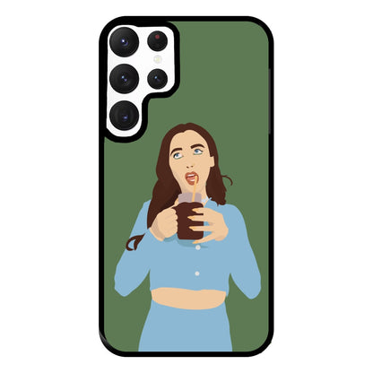 Drinking Coffee - Chamberlain Phone Case for Galaxy S22 Ultra