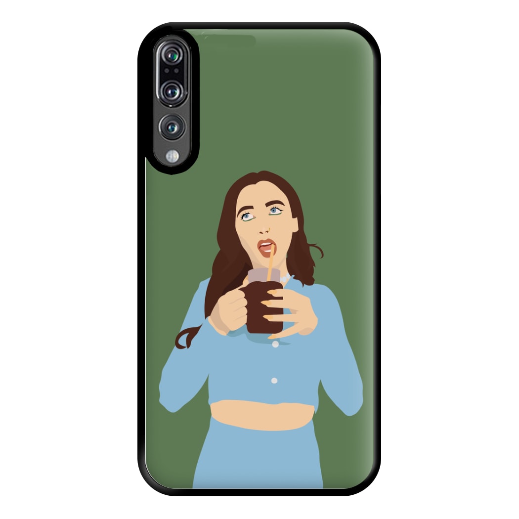 Drinking Coffee - Chamberlain Phone Case for Huawei P20 Pro