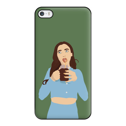 Drinking Coffee - Chamberlain Phone Case for iPhone 5 / 5s / SE 2016