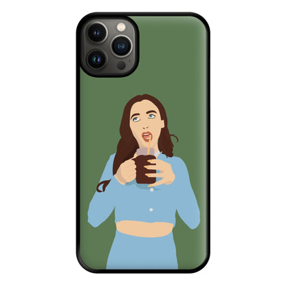 Drinking Coffee - Chamberlain Phone Case for iPhone 13