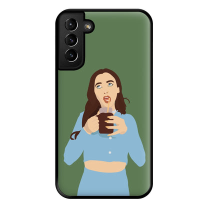 Drinking Coffee - Chamberlain Phone Case for Galaxy S21 Plus