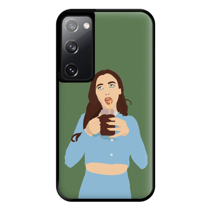 Drinking Coffee - Chamberlain Phone Case for Galaxy S20