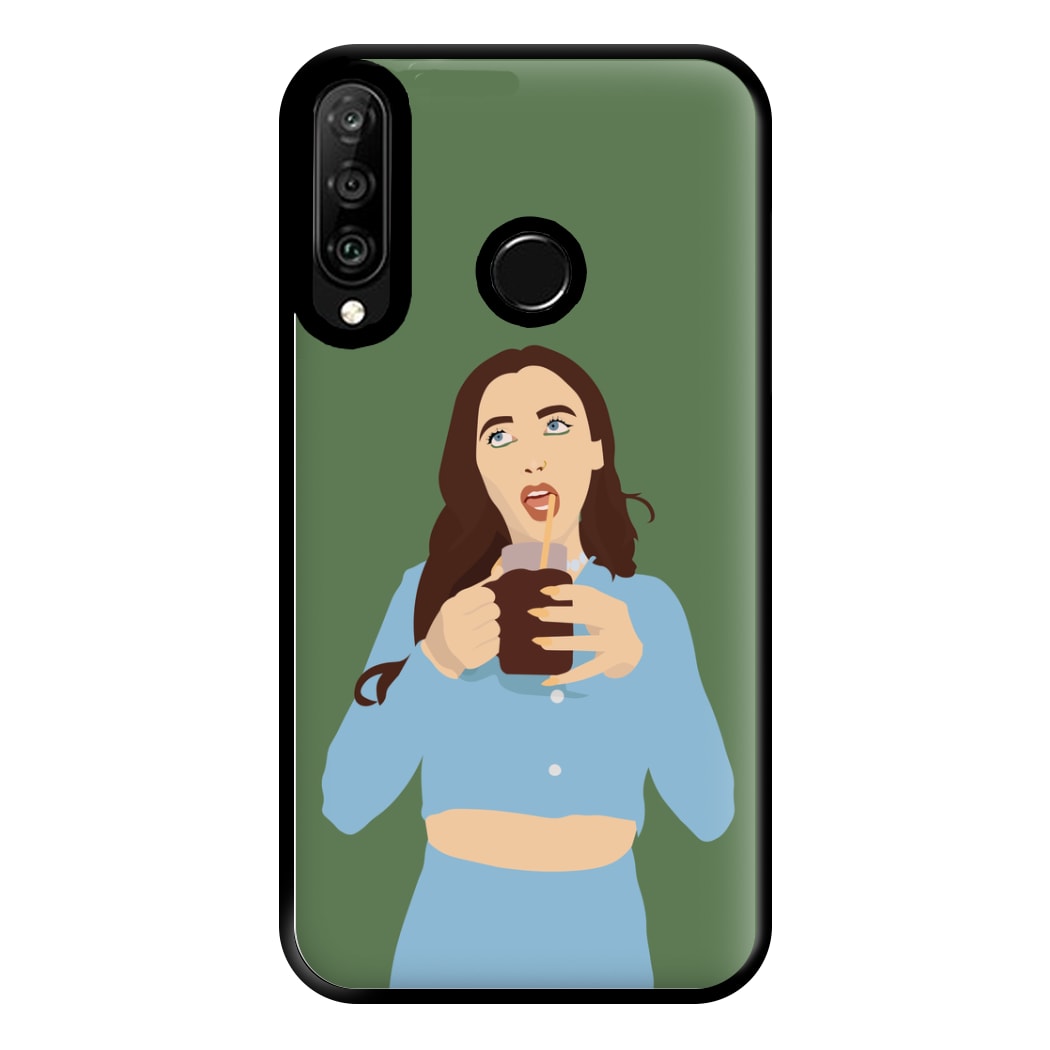 Drinking Coffee - Chamberlain Phone Case for Huawei P30 Lite