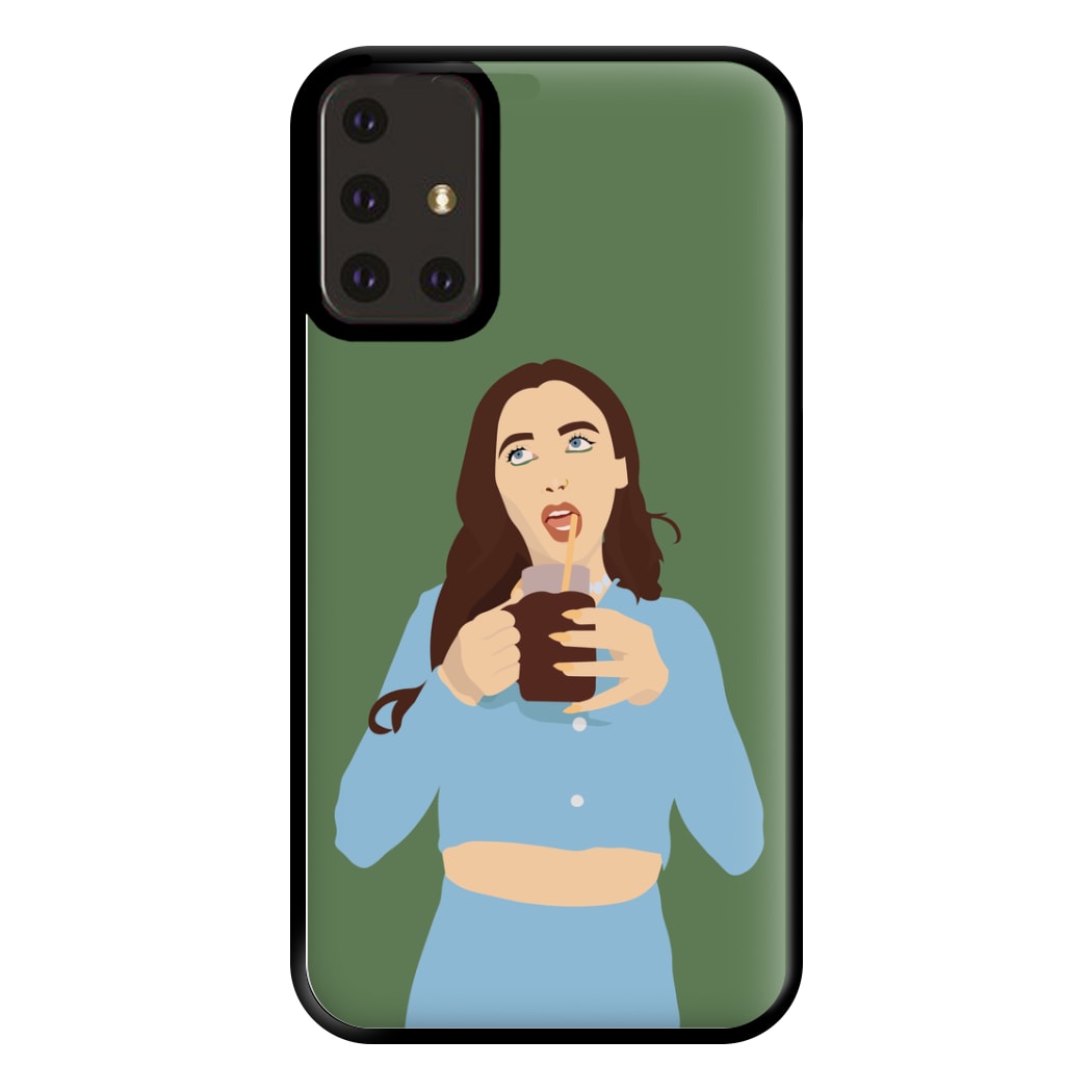 Drinking Coffee - Chamberlain Phone Case for Galaxy A71