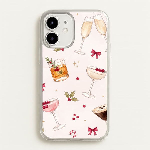 Festive Cocktail Hour Phone Case - iPhone 12 Mini / Standard
