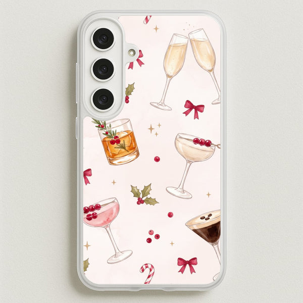Festive Cocktail Hour Phone Case - Galaxy S26FE / Standard