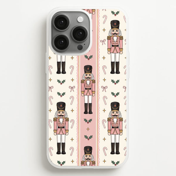 Pink Nutcracker Stripes Phone Case - iPhone 13 Pro / Standard