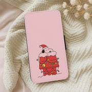 Christmas Cartoon Beagle Flip / Wallet Phone Case 5