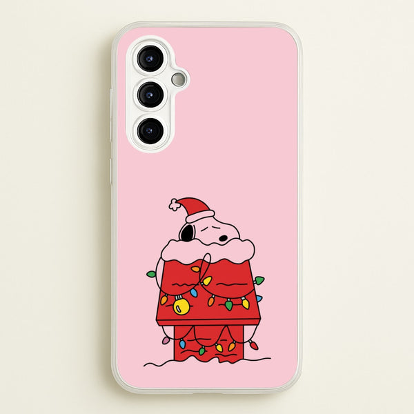 Christmas Snoopy Phone Case - Galaxy A54 / Standard