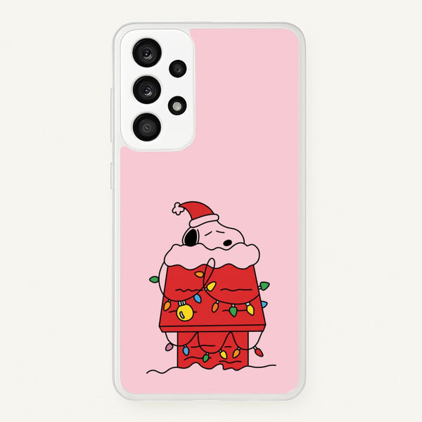 Christmas Snoopy Phone Case - Galaxy A53 / Standard