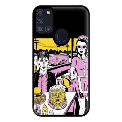 Popart Fender Phone Case for Galaxy A21s