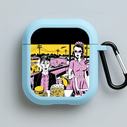 Popart Fender Blue AirPods Case