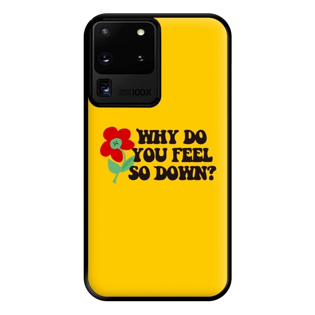 Why Do You Feel So Down - Fender Phone Case for Galaxy S20 Ultra