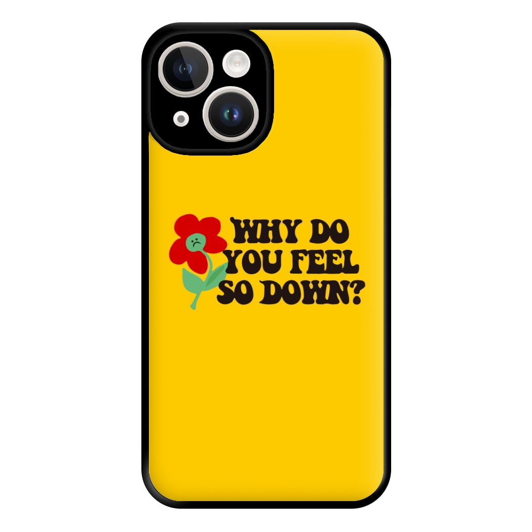 Why Do You Feel So Down - Fender Phone Case for iPhone 14