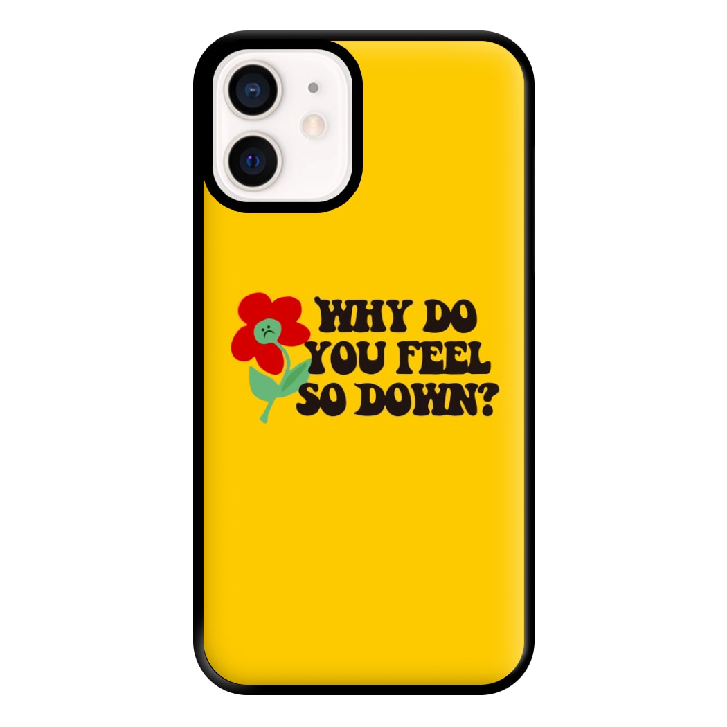 Why Do You Feel So Down - Fender Phone Case for iPhone 12 Mini