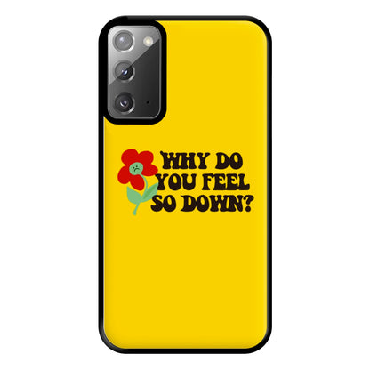 Why Do You Feel So Down - Fender Phone Case for Galaxy Note 20 Ultra