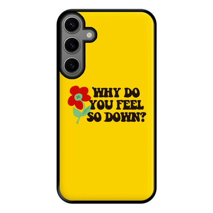 Why Do You Feel So Down - Fender Phone Case for Galaxy S23FE