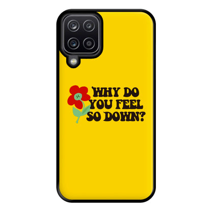 Why Do You Feel So Down - Fender Phone Case for Galaxy A12