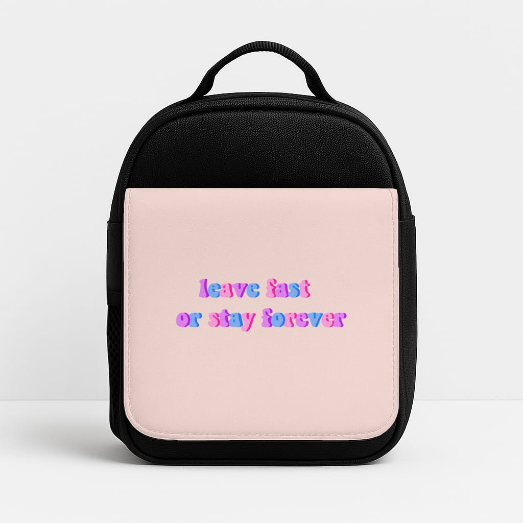 Leave Fast Or Stay Forever - Fender Lunchbox
