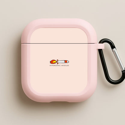 Hypersonic Missiles - Fender Pink AirPods Case
