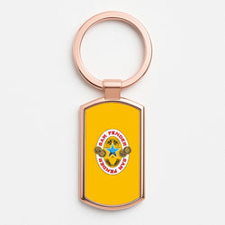 Fender Badge Rose Gold Keyring