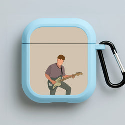 Faceless Fender Blue AirPods Case