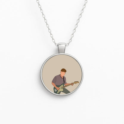 Faceless Fender Circle Necklace