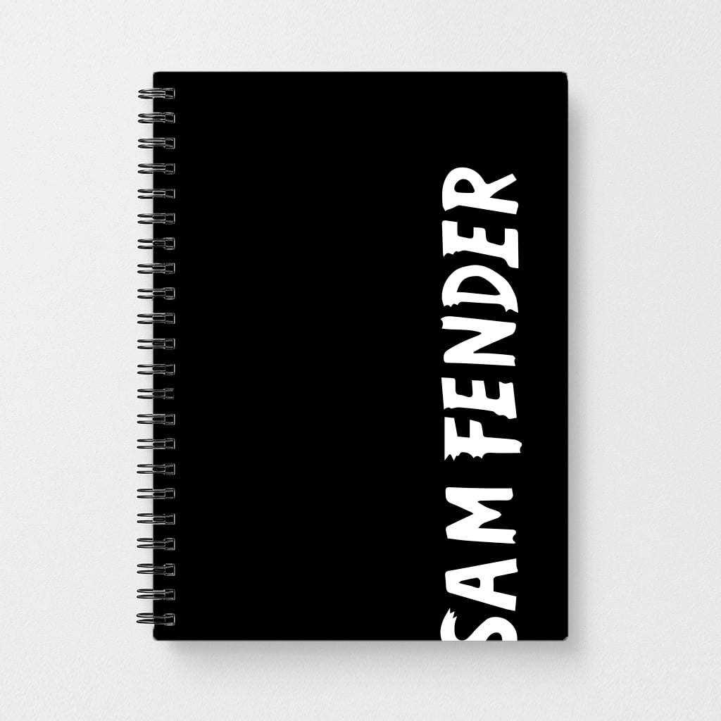 Fender Vertical Notebook