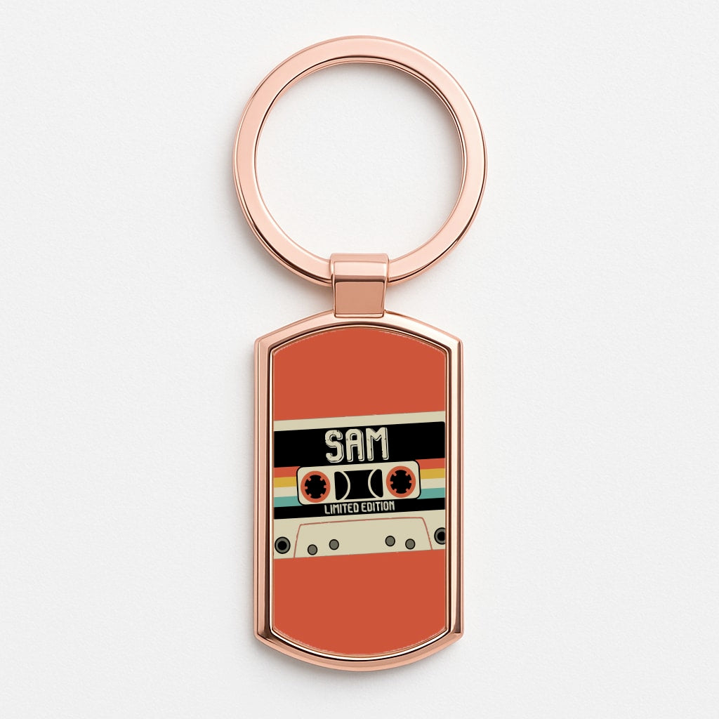 Cassette Tape - Fender Rose Gold Keyring
