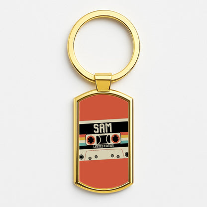 Cassette Tape - Fender Gold Keyring