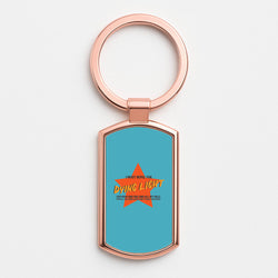 I Must Repel The Dying Light - Fender Rose Gold Keyring