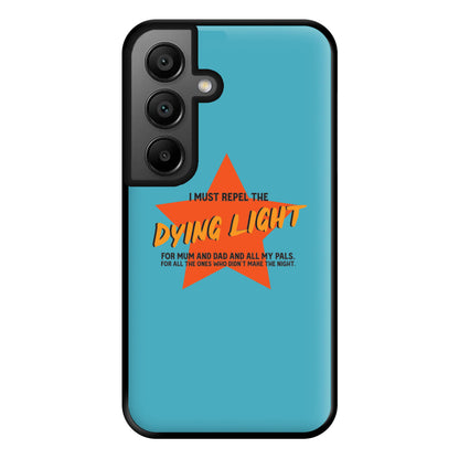 I Must Repel The Dying Light - Fender Phone Case for Google Pixel 8