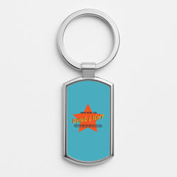 I Must Repel The Dying Light - Fender Silver Keyring