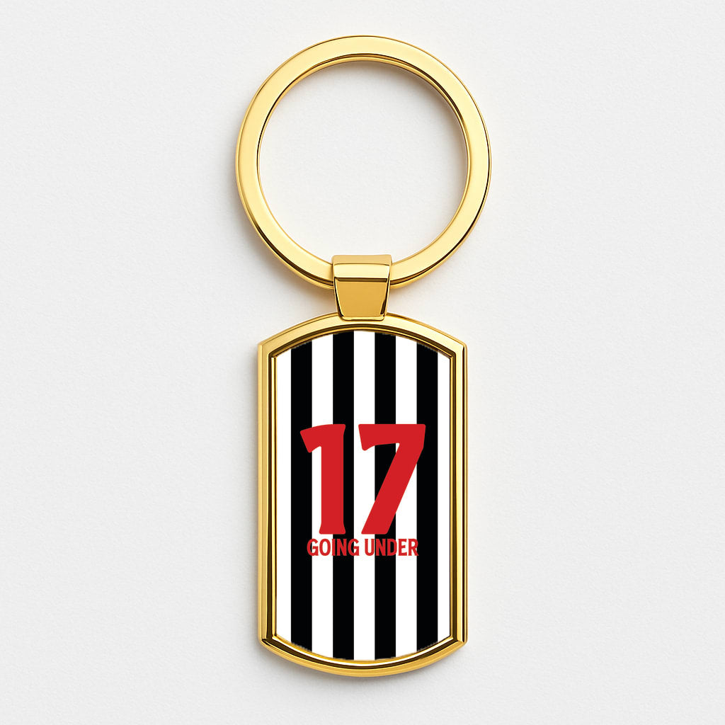 Seventeen Going Under - Fender Gold Keyring