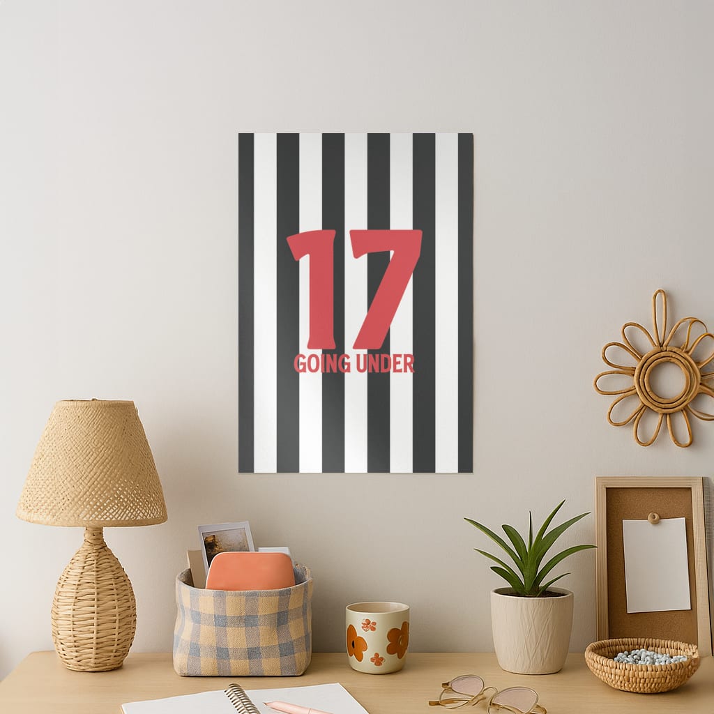 Seventeen Going Under - Fender Art Print