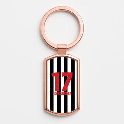 Seventeen Going Under - Fender Rose Gold Keyring