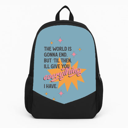 The World Is Gonna End - Fender Backpack