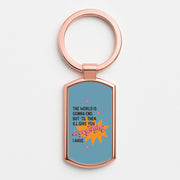 The World Is Gonna End - Fender Luxury Keyring 4