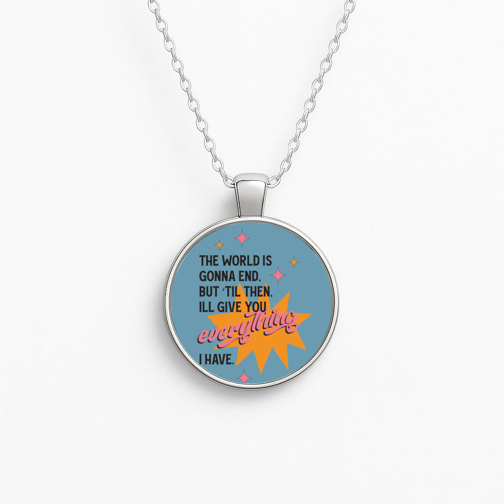 The World Is Gonna End - Fender Necklace