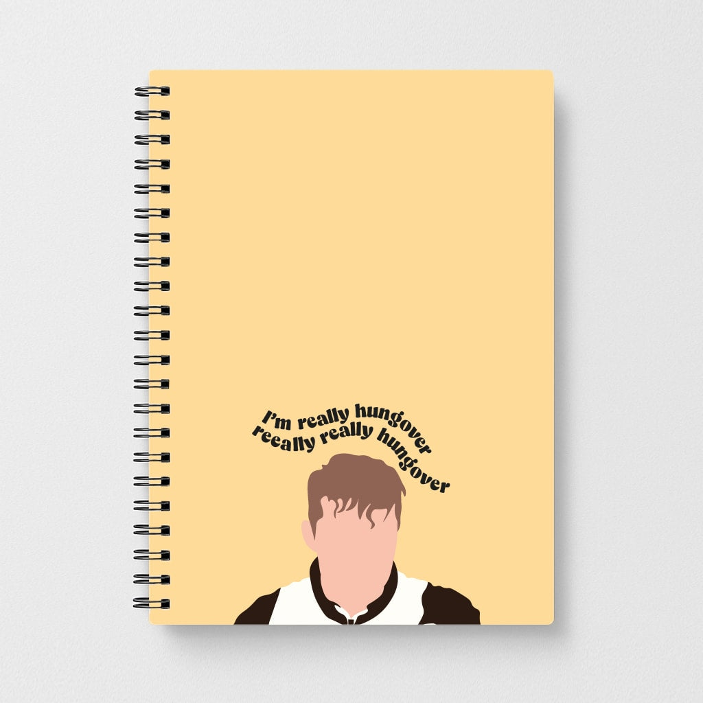 I'm Really Hungover - Fender Notebook